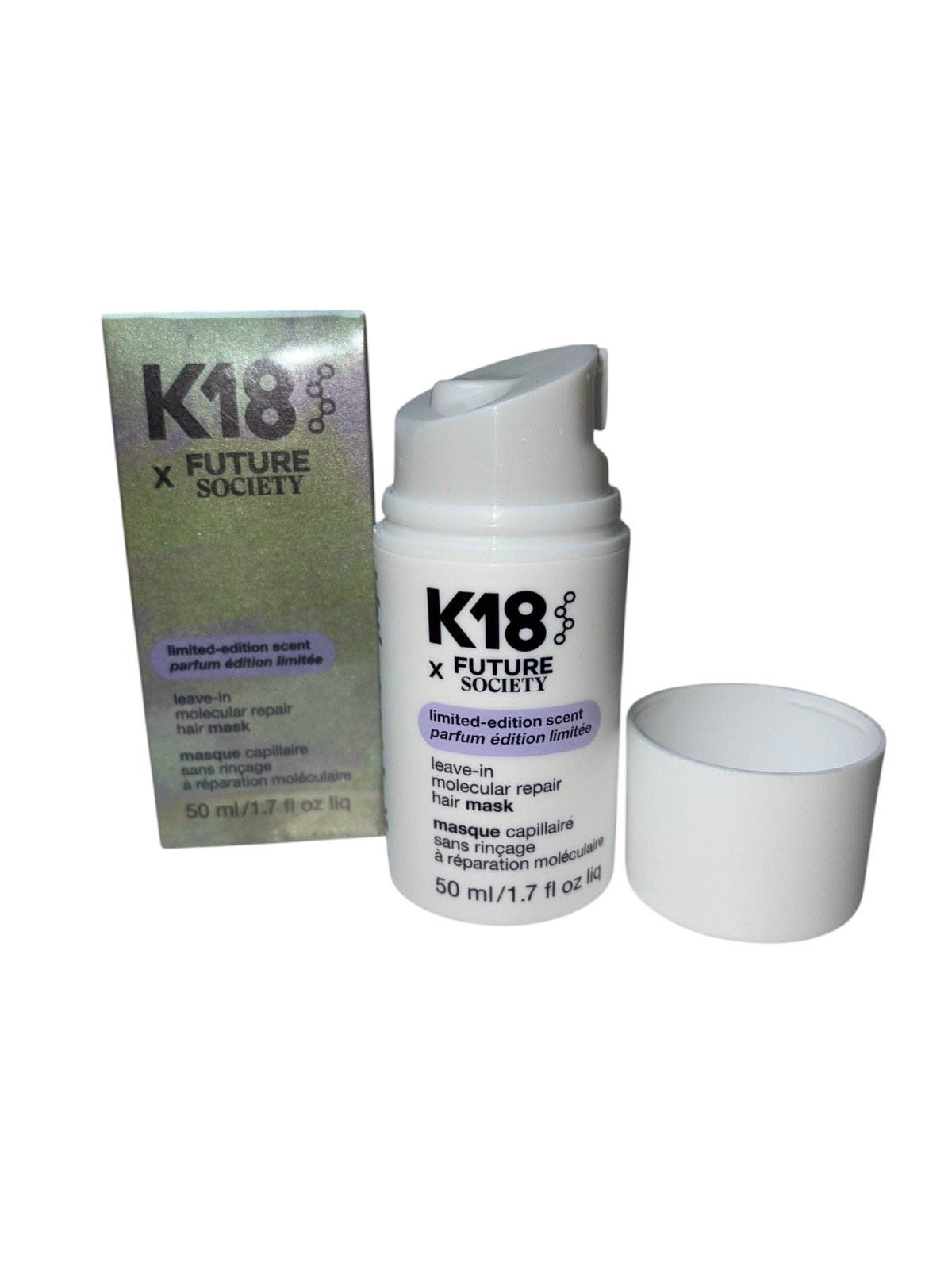 K18 x Future Society Leave-in maska za molekularnu obnovu kose 50ml