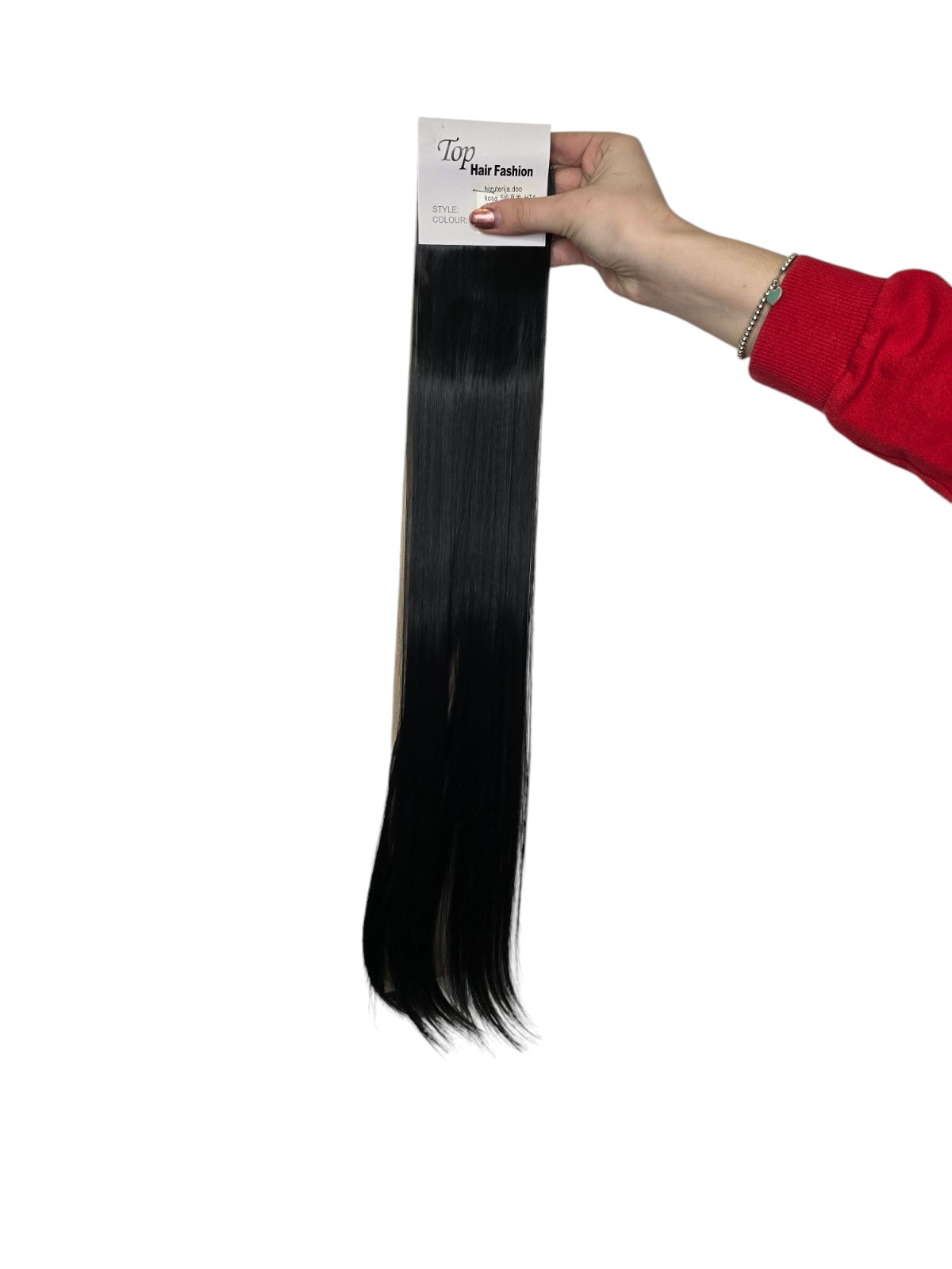 Ravne ekstenzije umeci za kosu 55cm