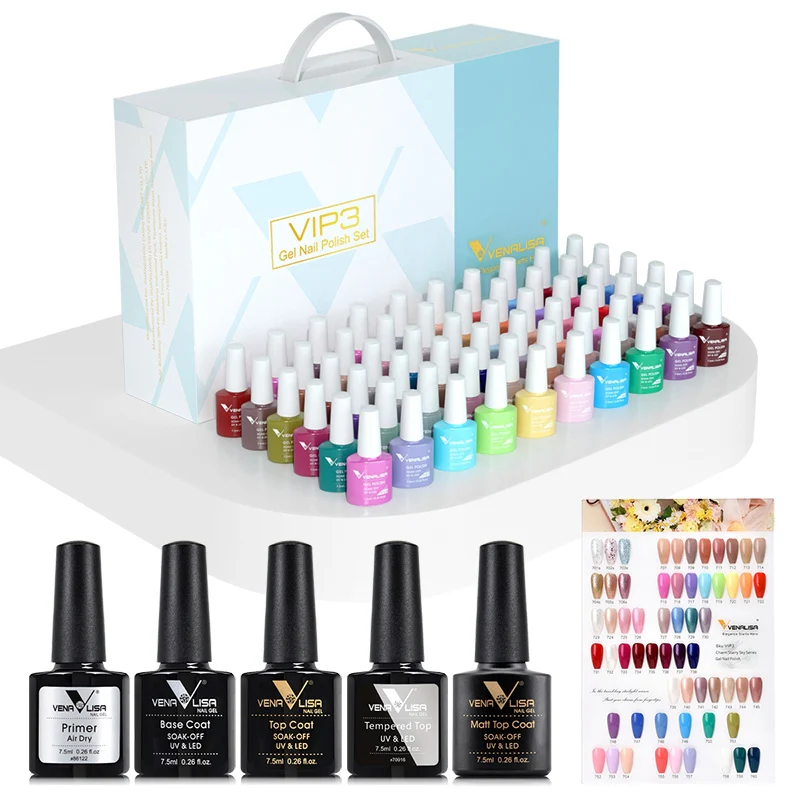 Set trajnih lakova 65 komada Venalisa VIP3