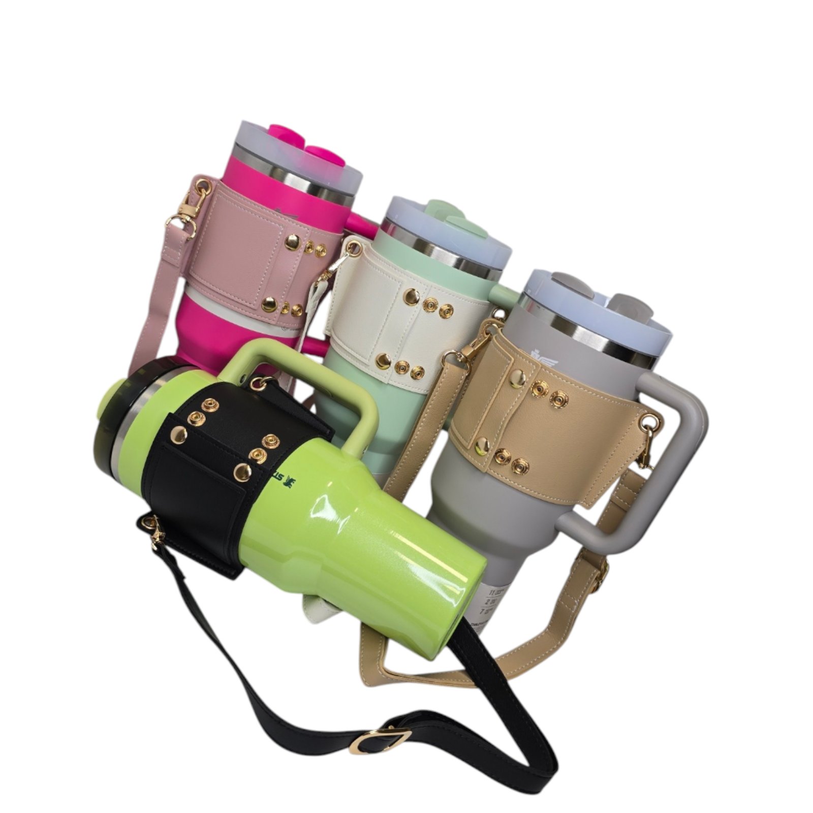 Torbica za Stanley Cup Quencher H2.O termos-čašu 1.18l PU Leather