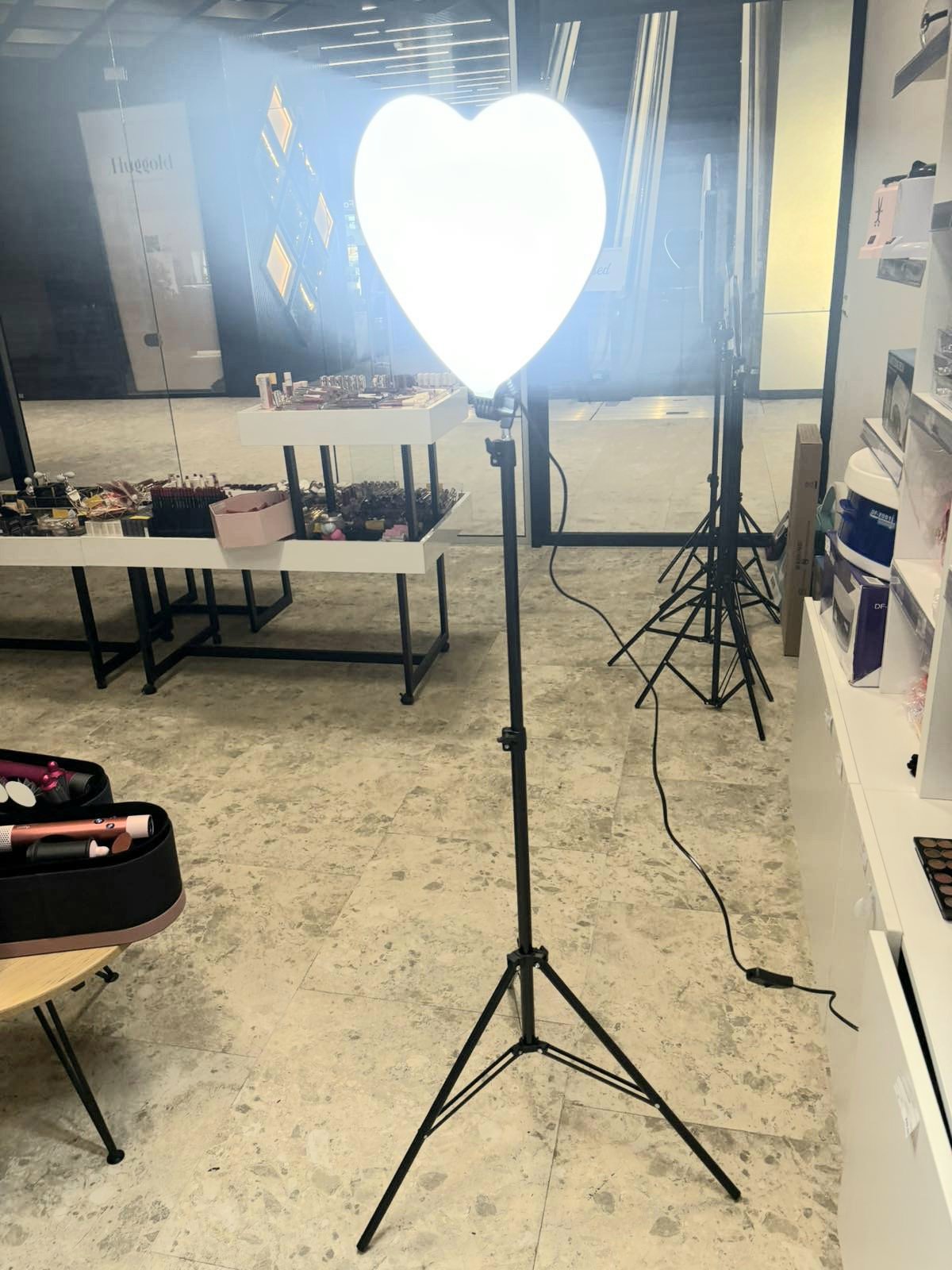 LED Light lampa rasvjeta reflektor srce sa velikim stalkom 31cm RL-500