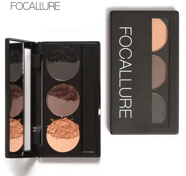 Focallure puder-boja za obrve, 3u1