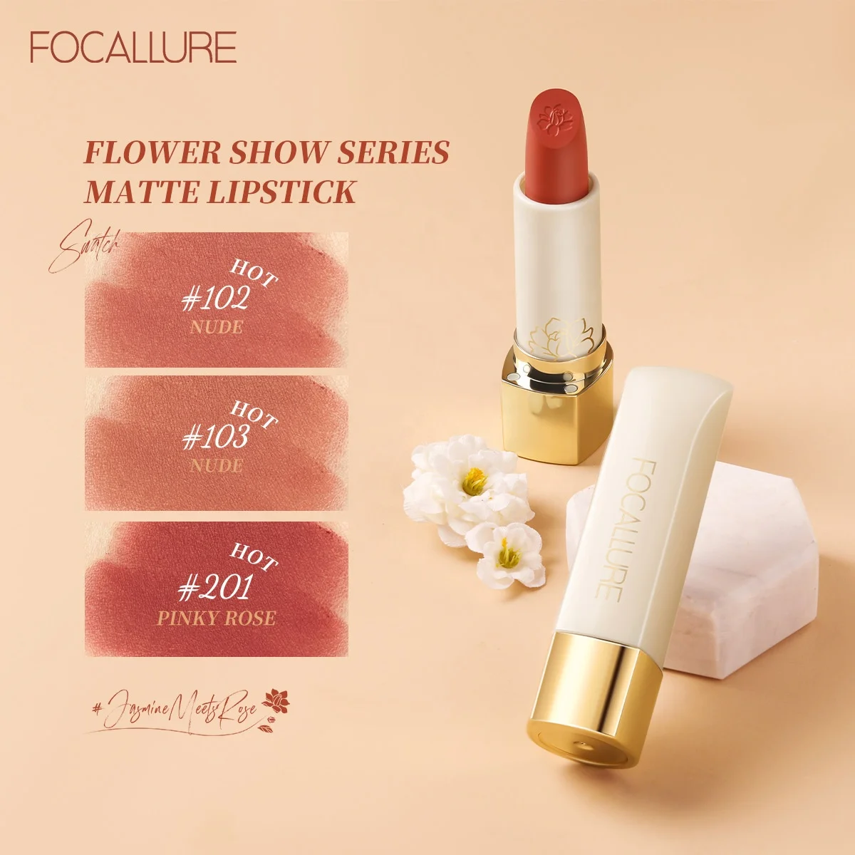 Focallure Pure Matte Lipstick ruž za usne