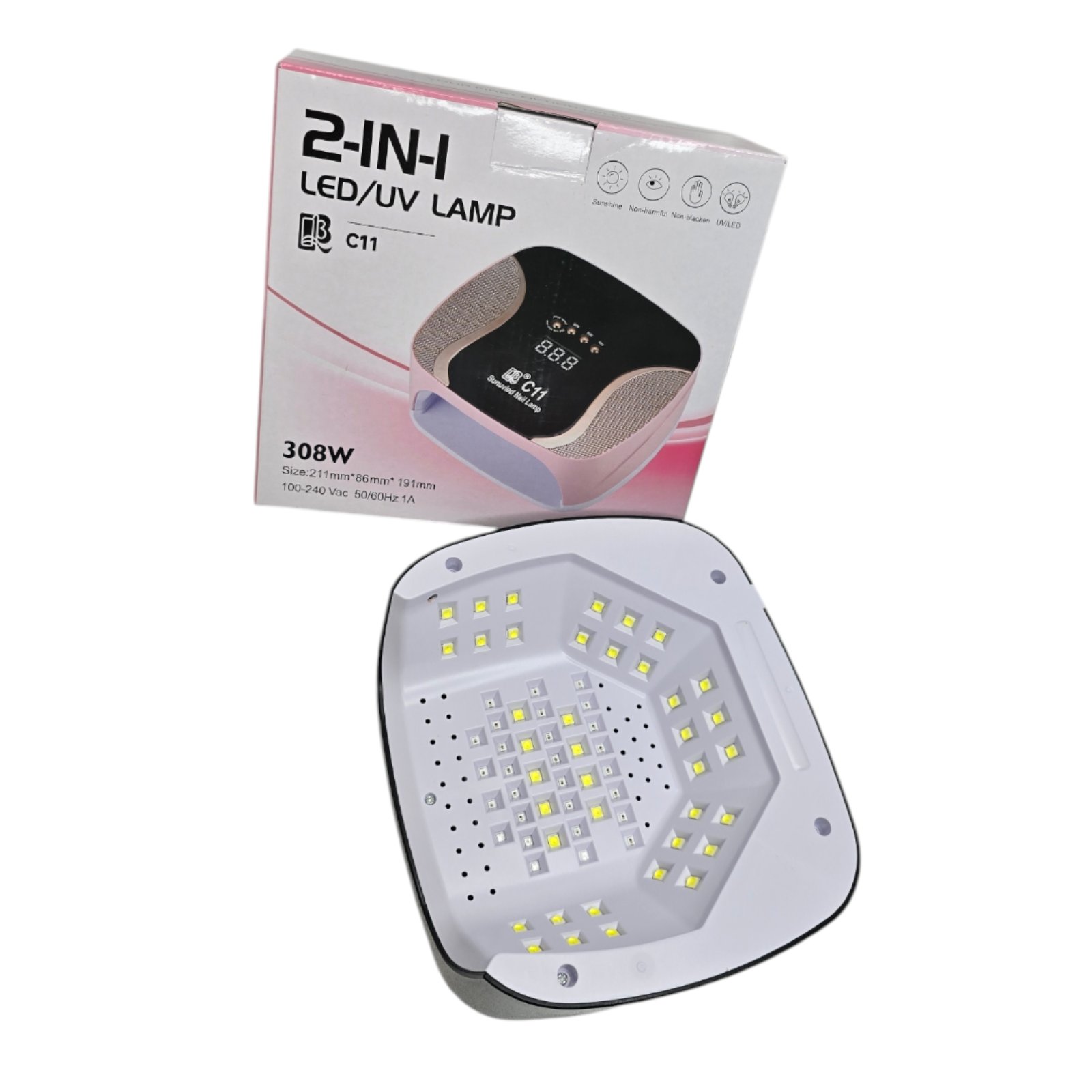 UV/LED lampa za nokte C11 308w