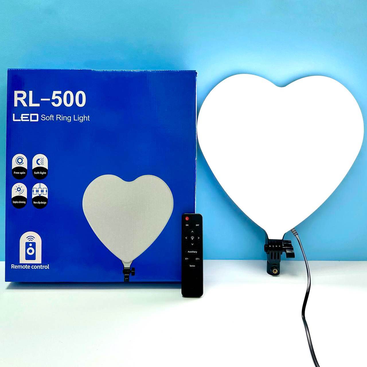 LED Light lampa rasvjeta reflektor srce sa velikim stalkom 31cm RL-500