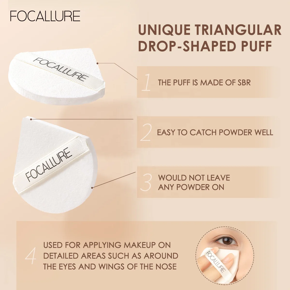 Focallure Oil-control Matte puder