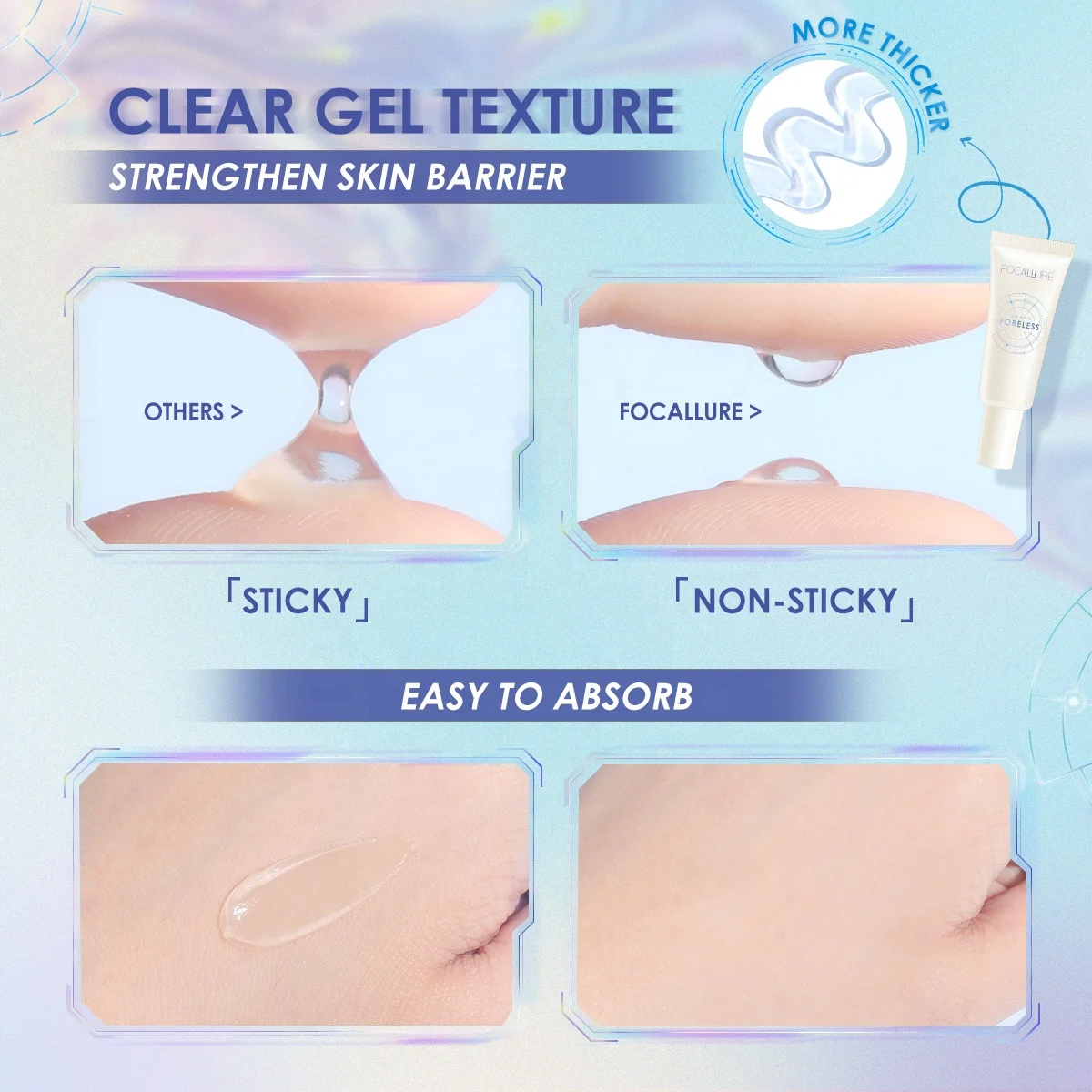 Focallure Poreless Ever-Matte Primer za šminku