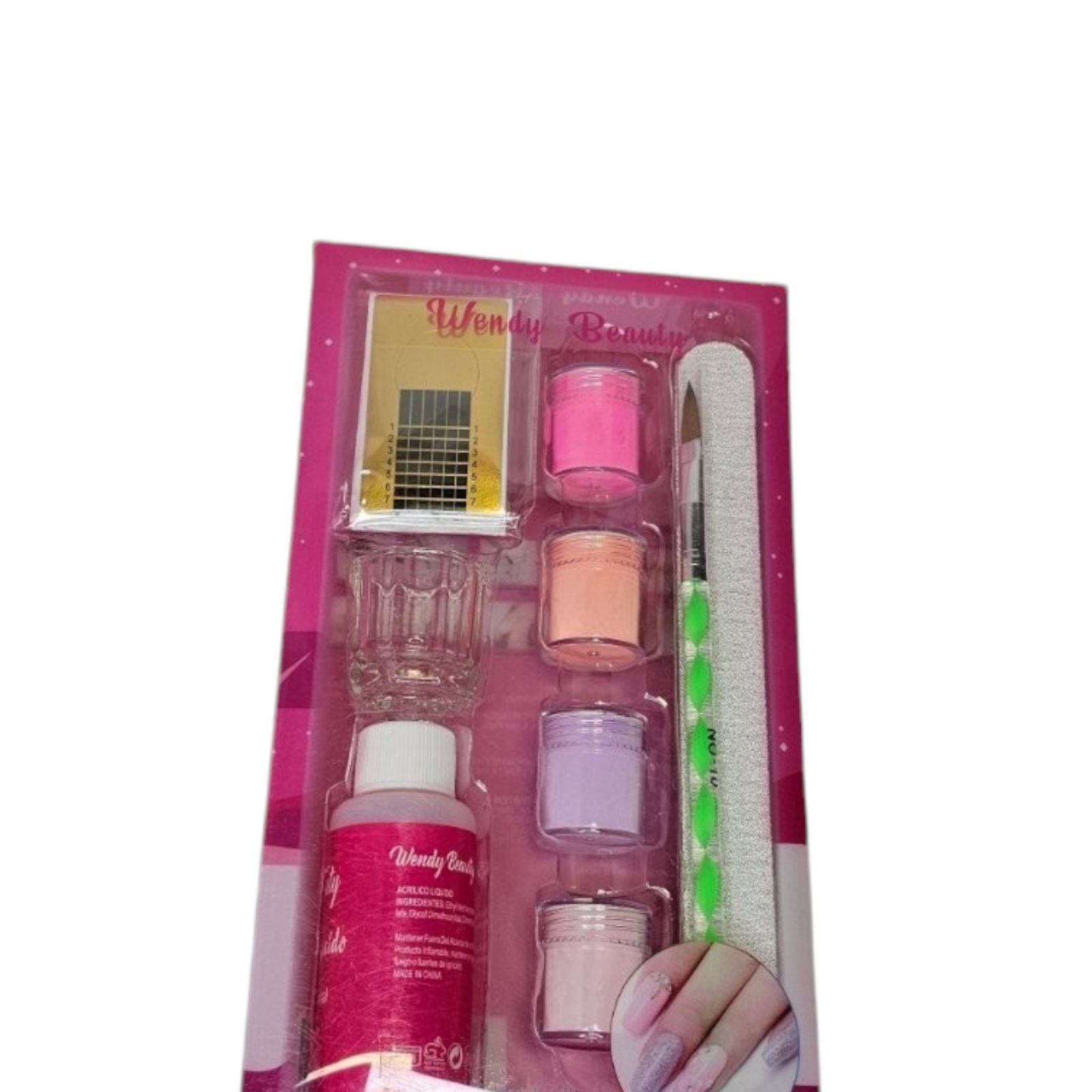 Wendy Beauty akril set za nokte