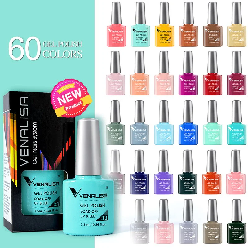 Set trajnih lakova 65 komada Venalisa VIP2