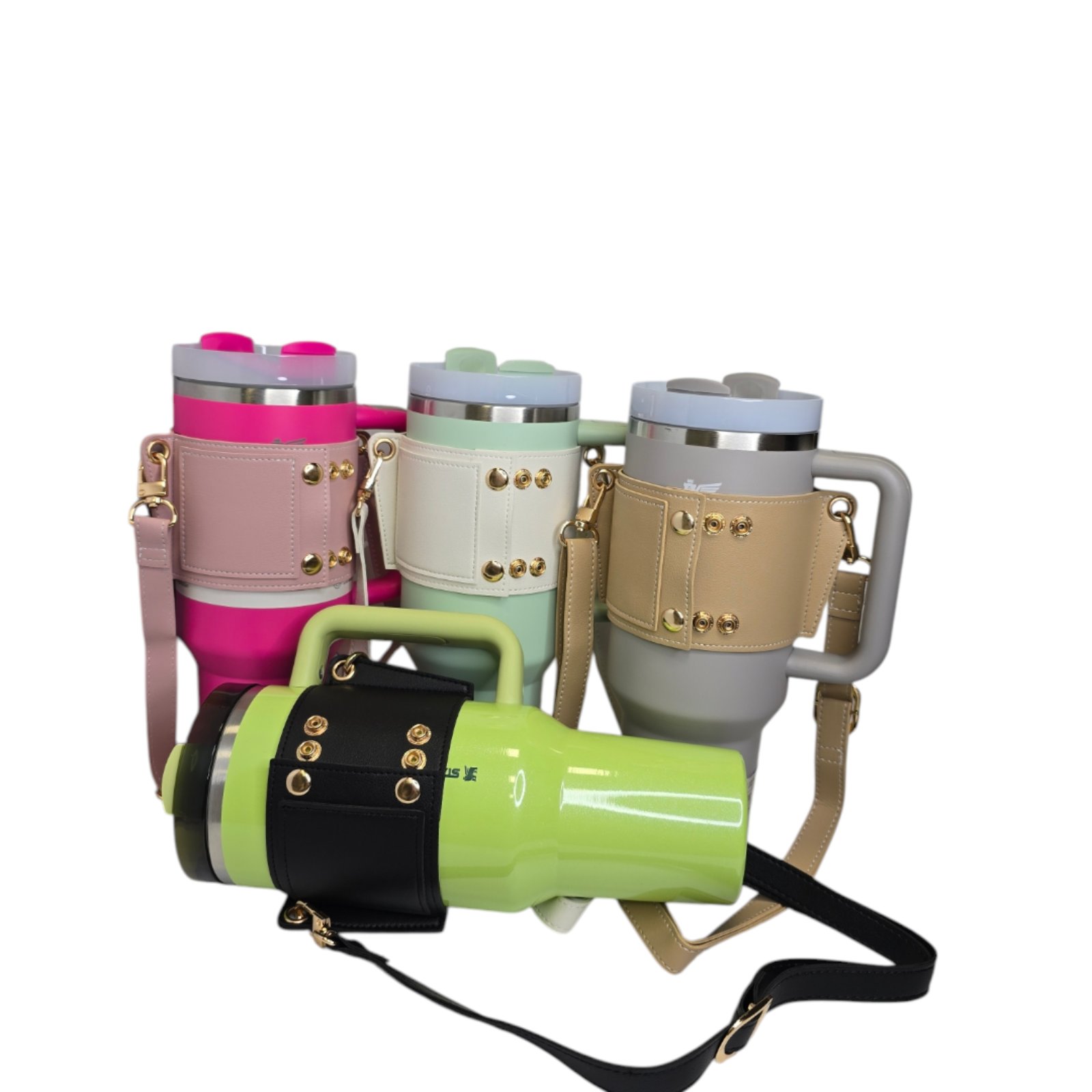 Torbica za Stanley Cup Quencher H2.O termos-čašu 1.18l  PU Leather