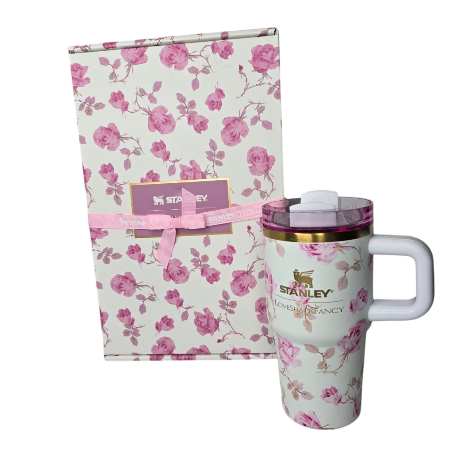 Stanley boca 1913 x LoveShackFancy Quencher ProTour Tumbler 591ml