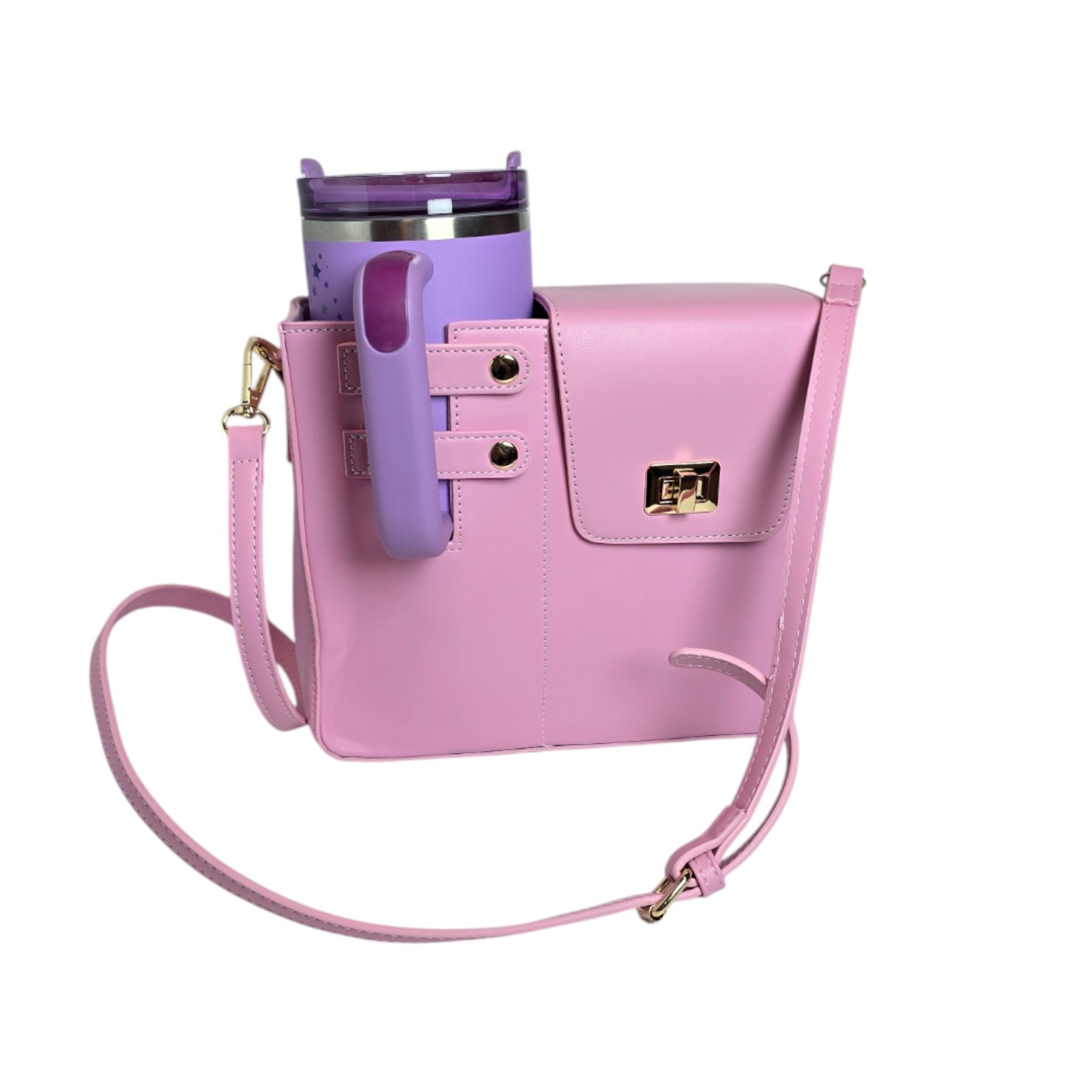 Torba za Stanley Cup Quencher H2.O termos-čašu 1.18l PU Leather