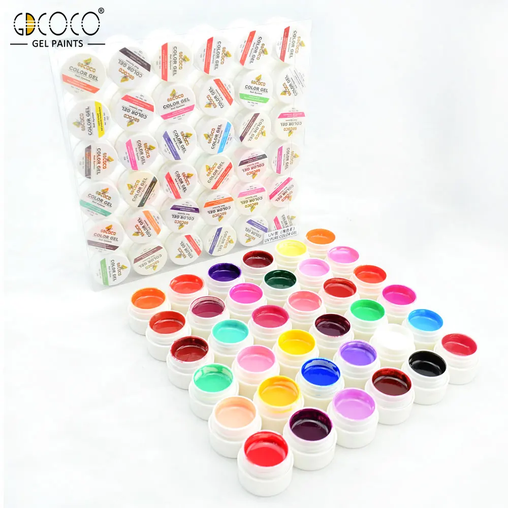 Set COCO UV gelova za nokte u boji, 36pcs