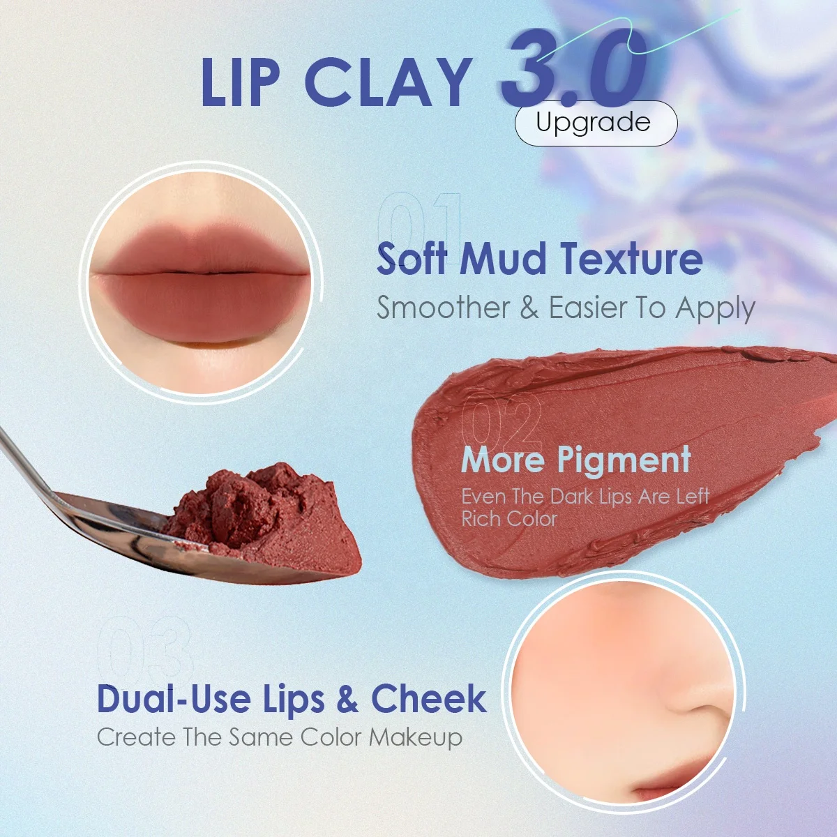 Focallure Creamy Lip & Cheek Duo, ruž i rumenilo 2u1