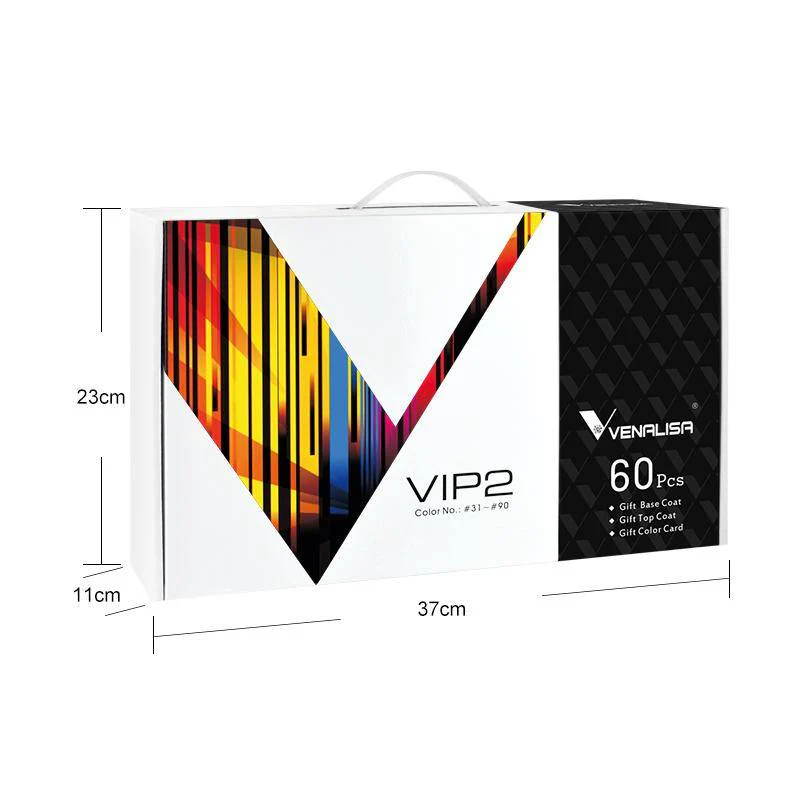Set trajnih lakova 65 komada Venalisa VIP2