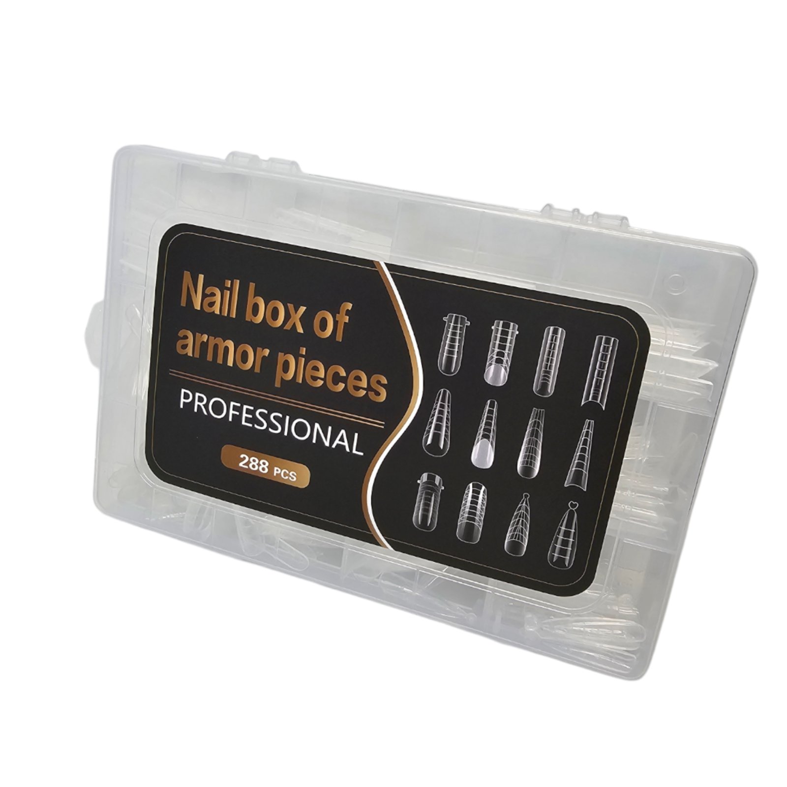 Duo Forms tipse za Poly gel 288 komada