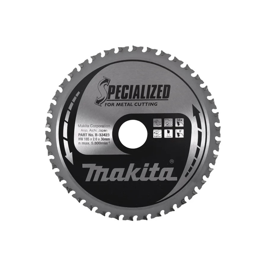 Makita list rezna ploča za metal 185x30mm 38Z B-33423
