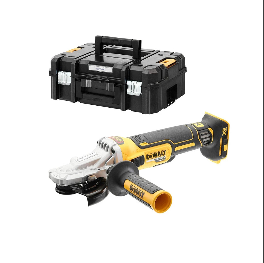 DeWALT aku ugaona kutna brusilica DCG405FNT 18V 125mm