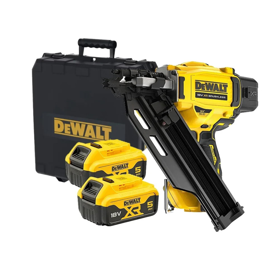 DeWalt aku pištolj za eksere-drvo Brushless 18V 2x5.0Ah DCN930P2