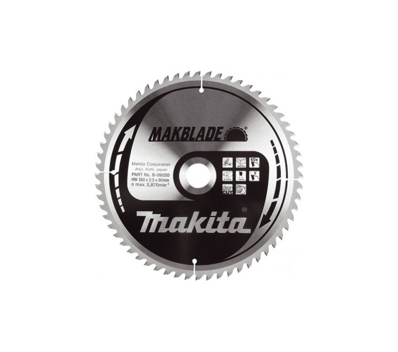 Makita rezna ploča za drvo MAK-BLADE 250x30mm B-09008