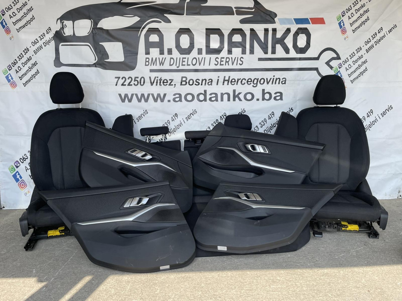 BMW 3 G20 SJEDISTA PLATNO NEMA GRIJANJE AO DANKO