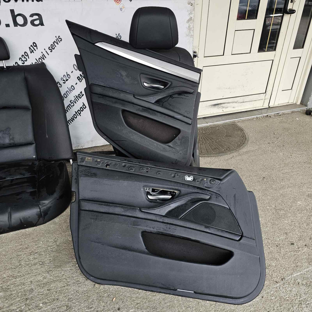 BMW 5 F10 LCI crna koža profilisana M paket