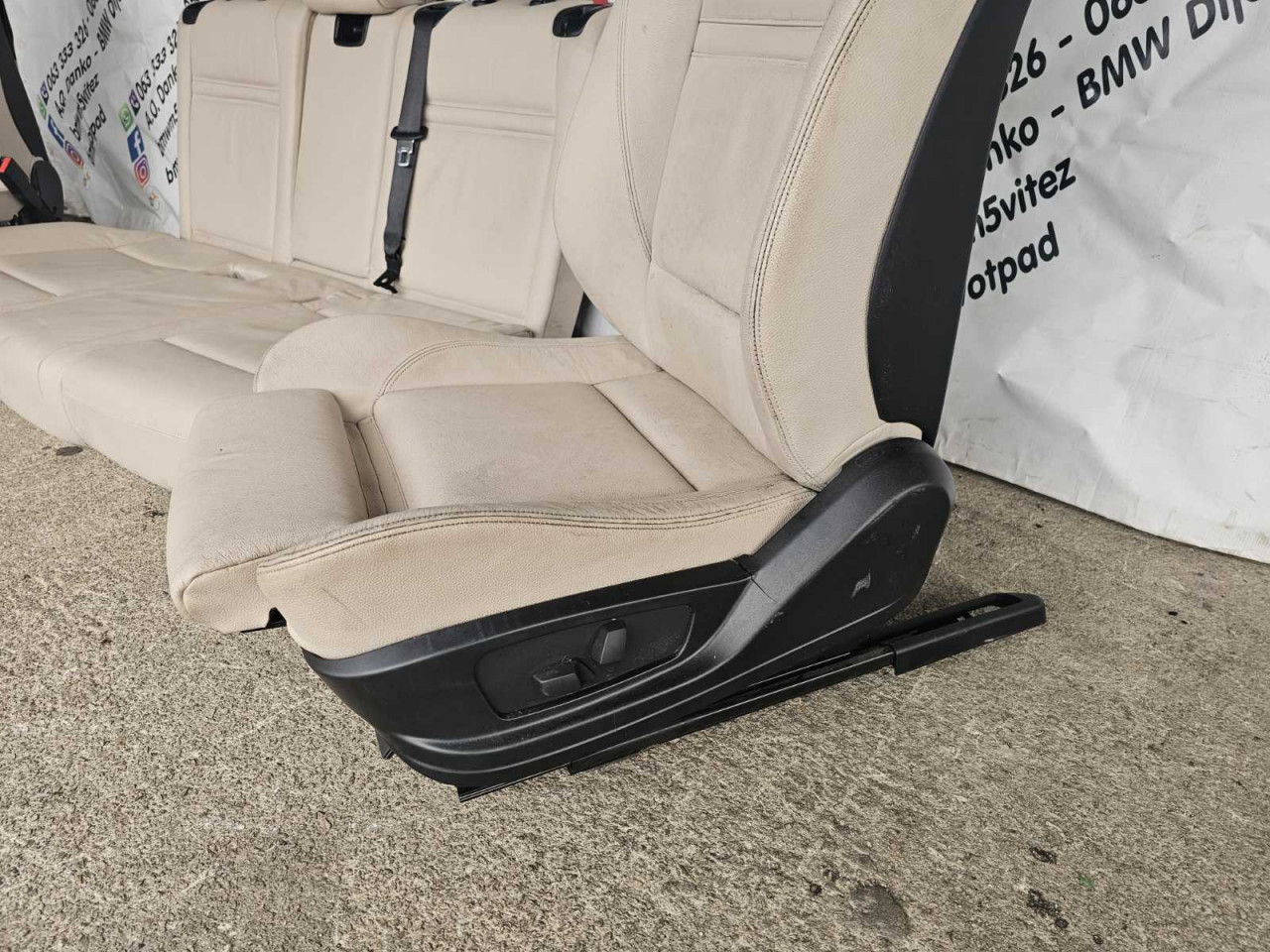 BMW X5 E70 KOZA BEŽ GRIJANJE SPOTR SJEDISTA AO DANKO