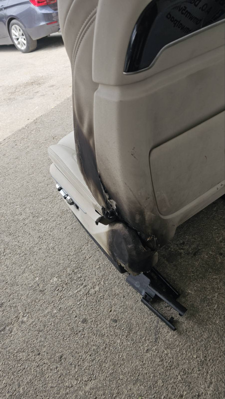 BMW 7 G11 sjedista tapaciri ostecena set pomijeranje zadnji S57