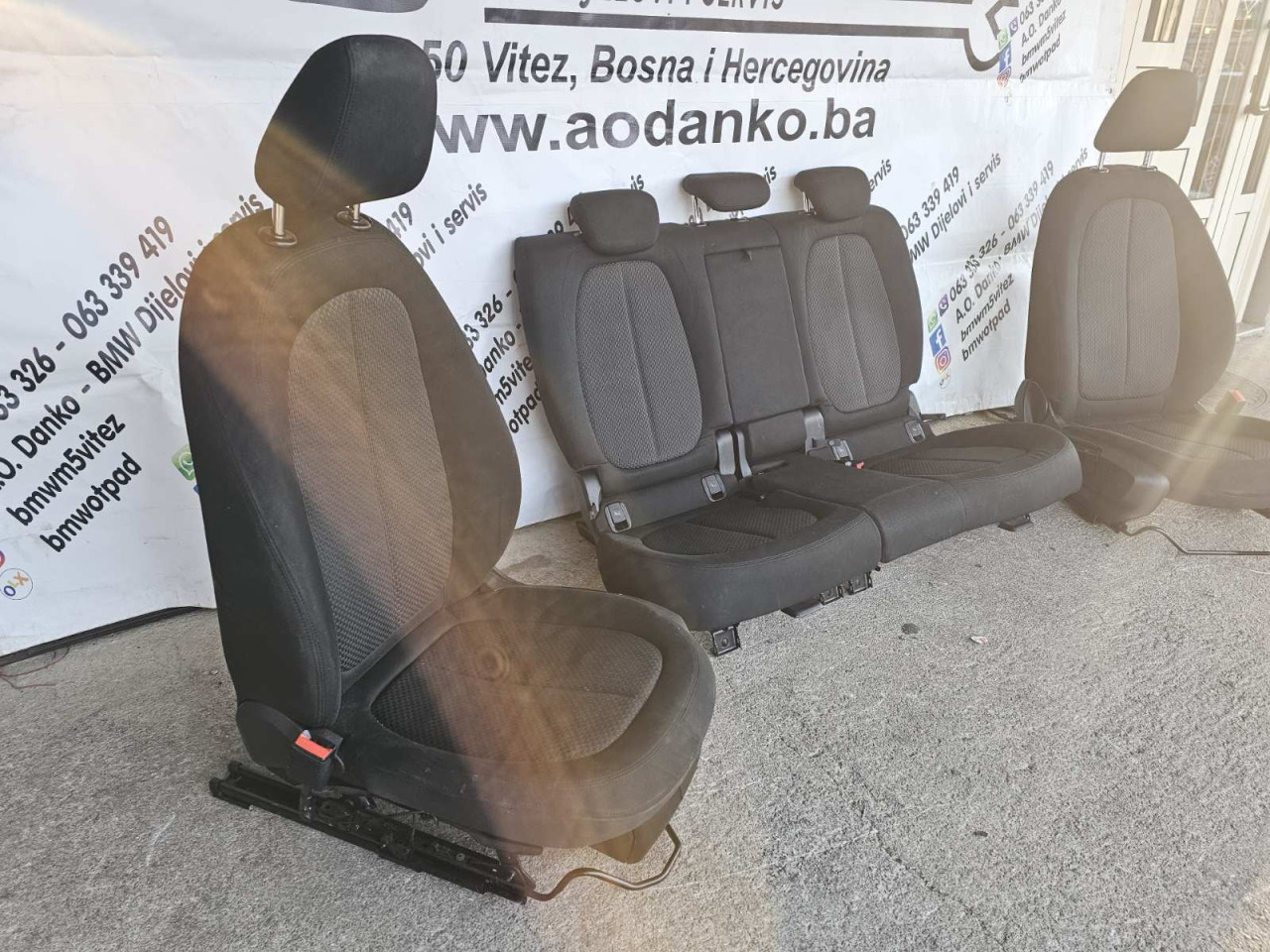 BMW XI F48 SJEDISTA NEMA GRIJANJE PLATNO AO DANKO