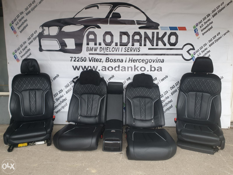 BMW G12 2016 740 LD SJEDISTA AO DANKO