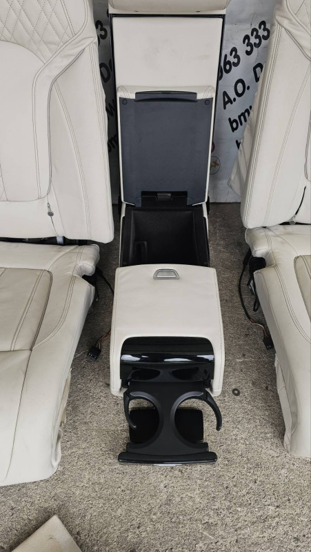 BMW 7 G11 sjedista tapaciri ostecena set pomijeranje zadnji S57