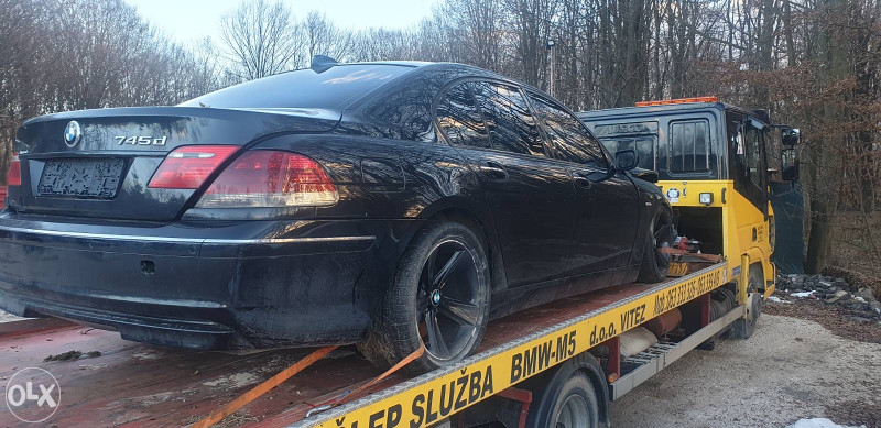 BMW 745D E65 U DIJELOVIMA