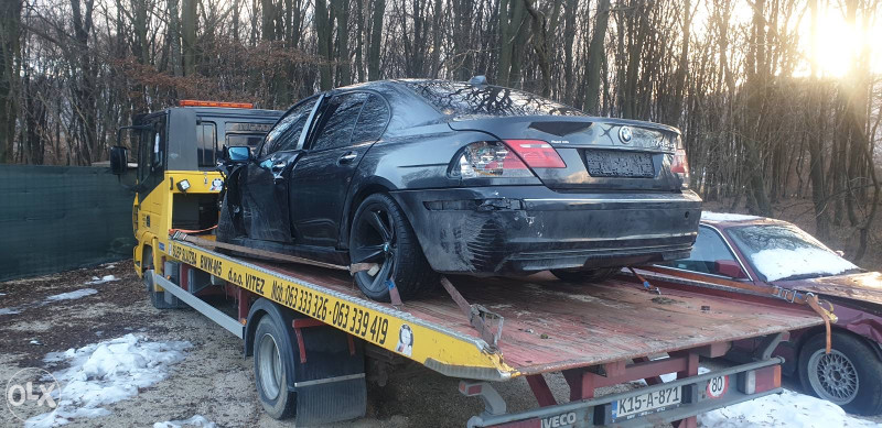 BMW 745D E65 U DIJELOVIMA