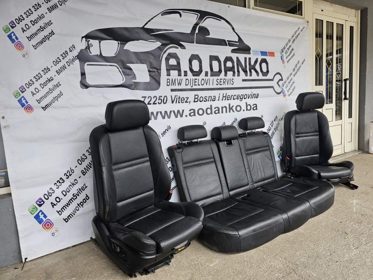 BMW X5 E70 KOZA CRNA GRIJANJE SPOTR SJEDISTA AO DANKO