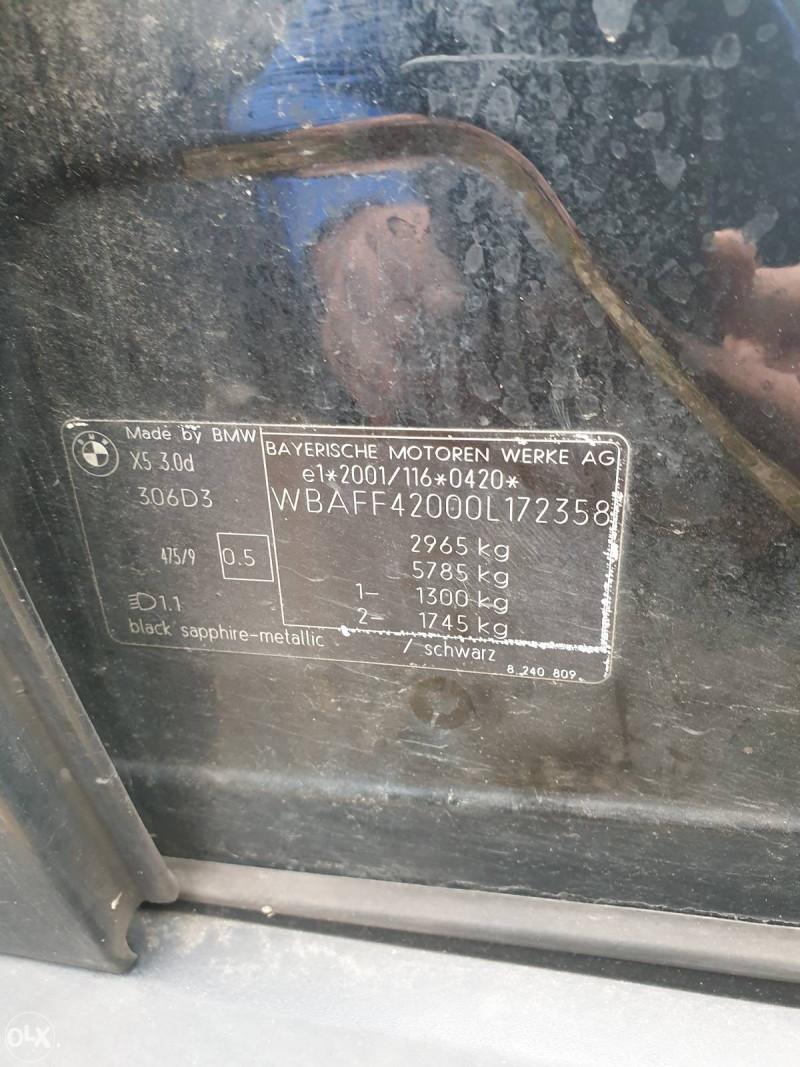 BMW X5 E70 3,0D M57 DIJELOVI AO DANKO