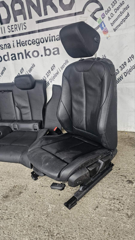 BMW 4 F32 CRNA KOŽA M paket Profilisana Sjedišta