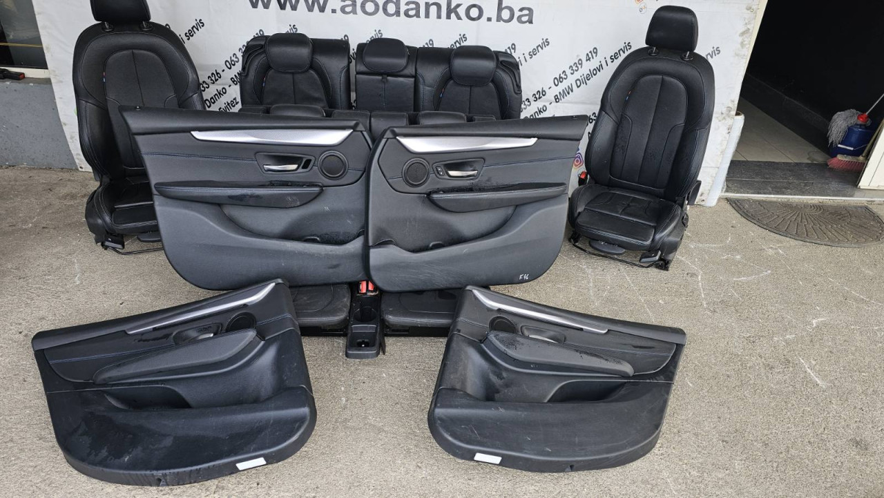 BMW F46 M 7 sjedišta profilisana paket Koža crna