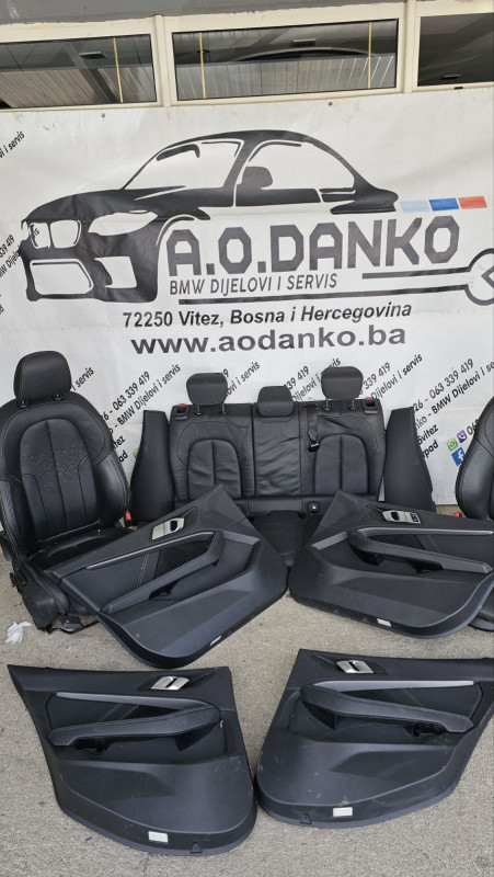 BMW 1 F40 Crna Koža profilisana M paket imaju grijanje S58