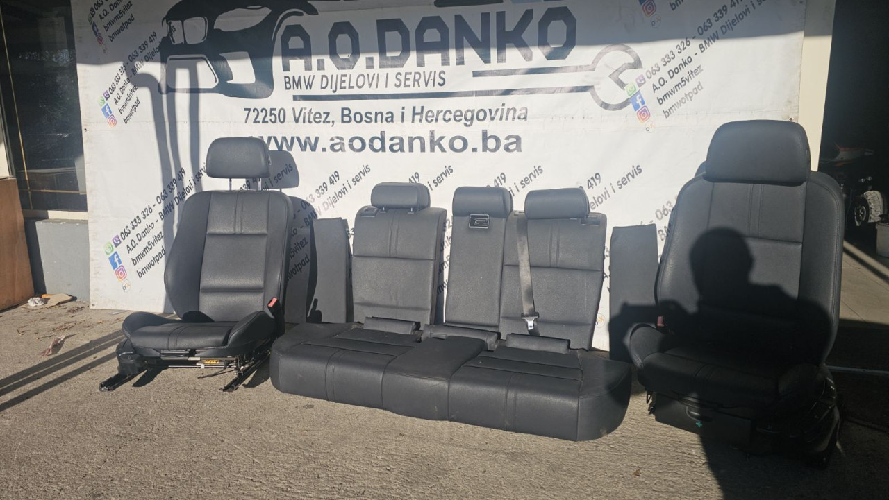 BMW x3 e83 Crna koža profilisana M sjedišta grijanje s73
