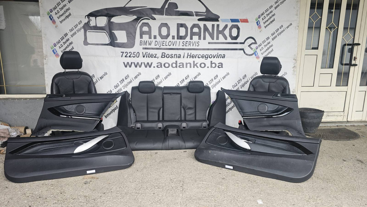 BMW 4 F32 CRNA KOŽA M paket Profilisana Sjedišta
