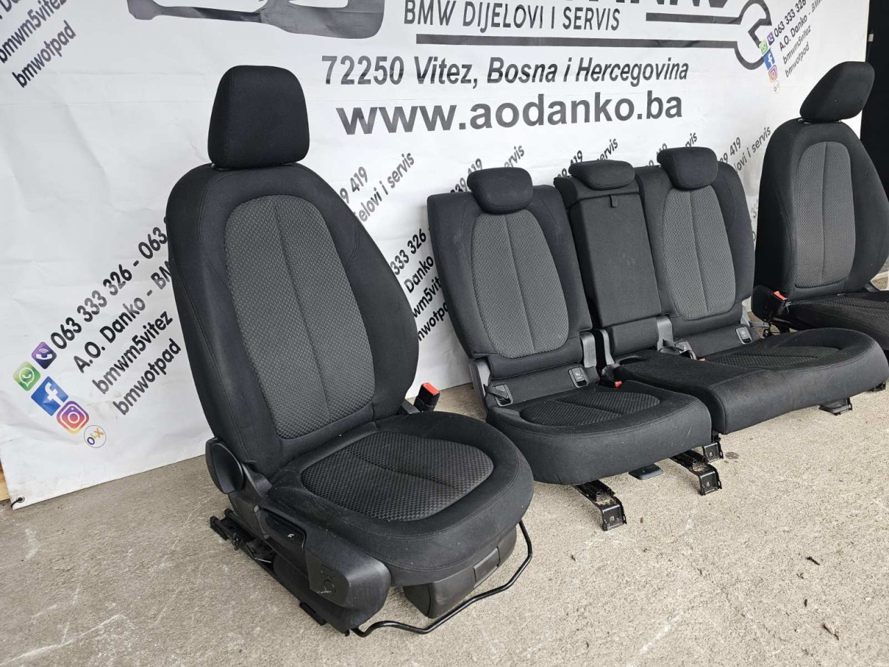 BMW 2 F45 Sjedista SET AO DANKO