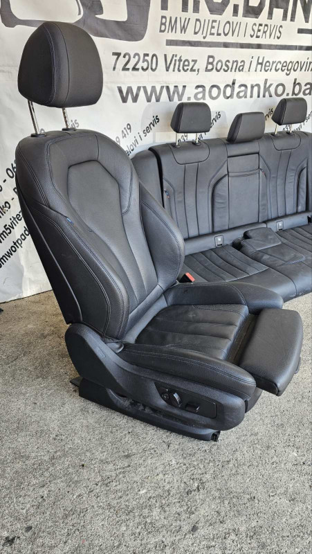 BMW 5 G30 LCI profilisana M paket Crna koža ima grijanje s61