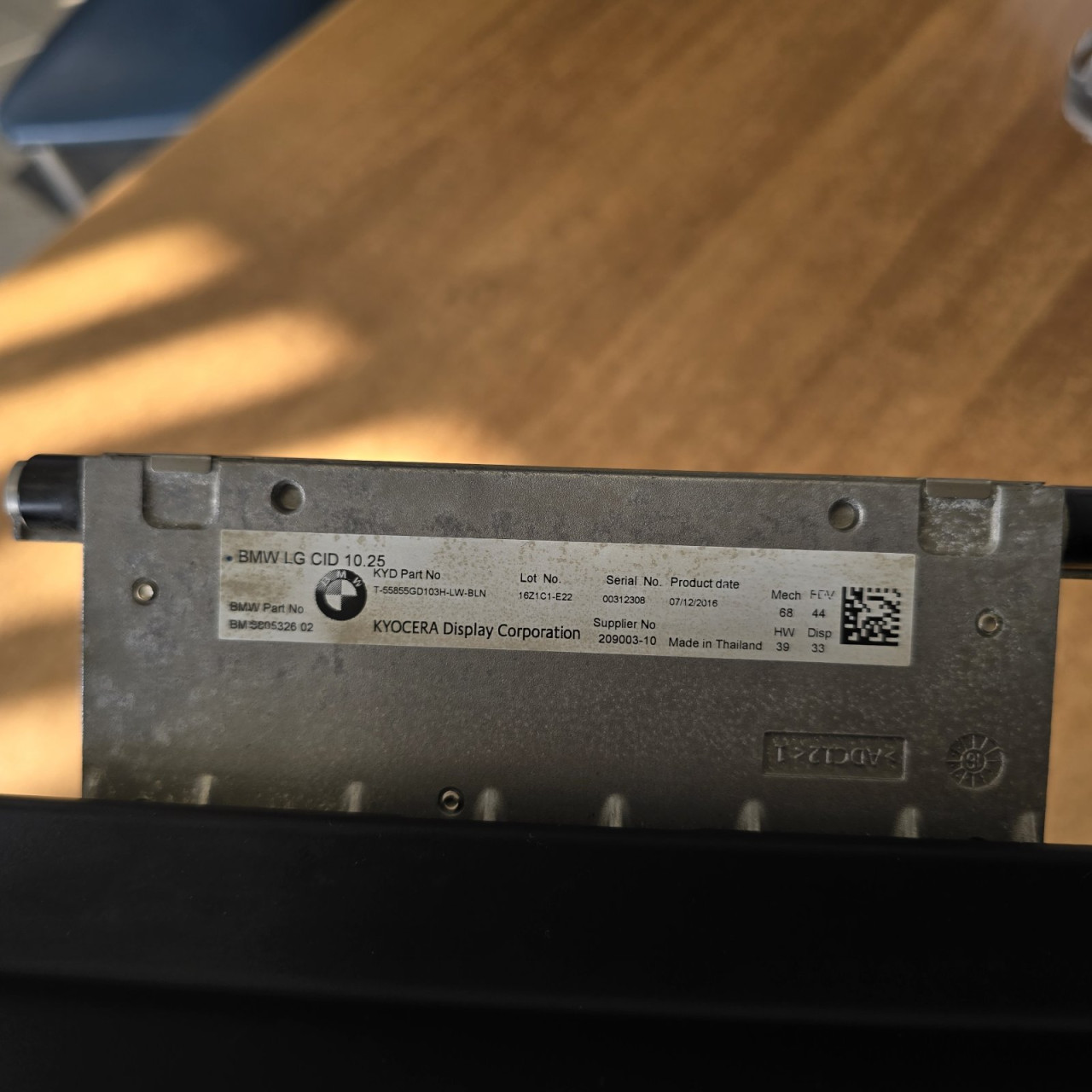 BMW G11 G12 Display Displej Ekran Navigacija 6805326 D2