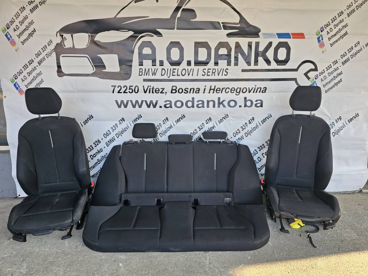 Bmw f20 sjedista m optik platno nema grijanje ao danko