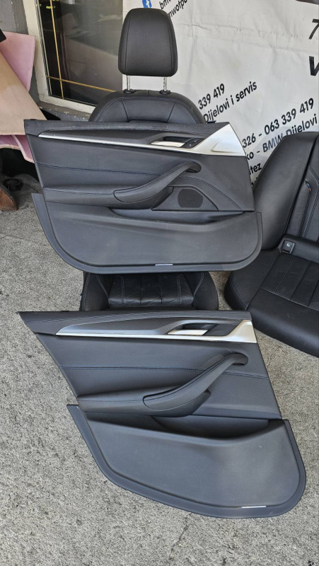 BMW 5 G30 LCI profilisana M paket Crna koža ima grijanje s61