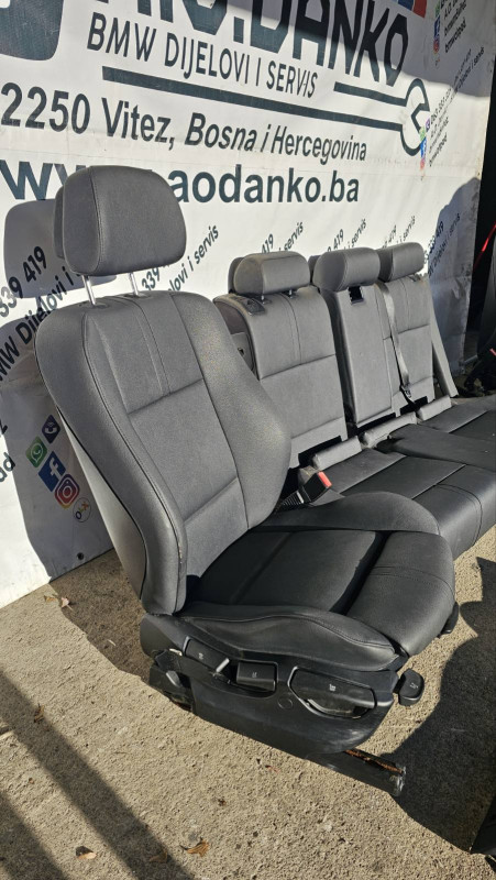 BMW x3 e83 Crna koža profilisana M  sjedišta grijanje s73