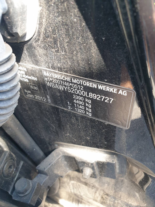 BMW X3 F25 3,0D N57N DIJELOVI AO DANKO