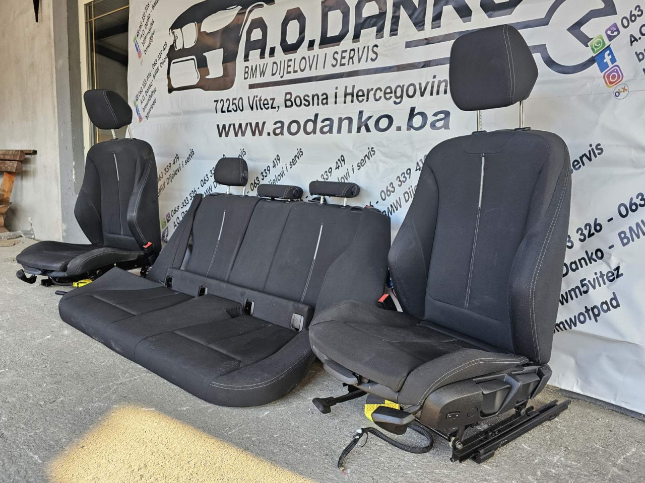 Bmw f20 sjedista m optik platno nema grijanje ao danko