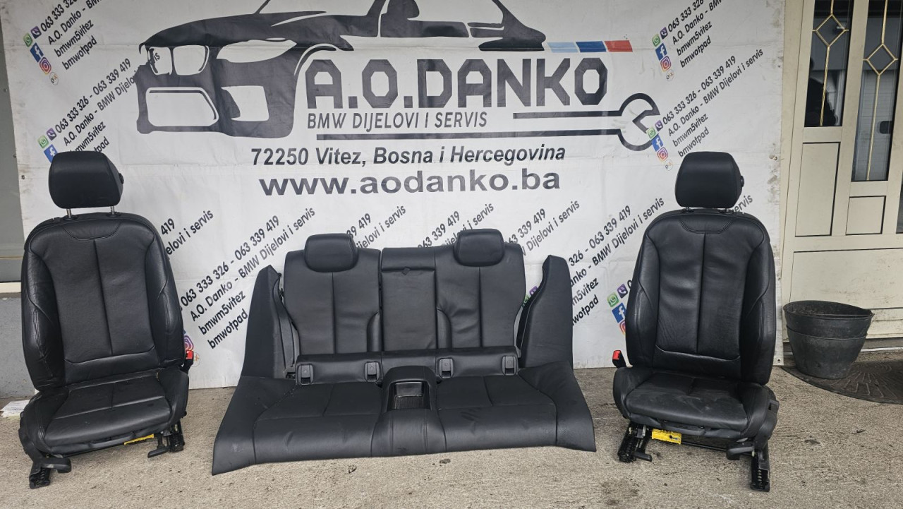 BMW 4 F32 CRNA KOŽA M paket Profilisana Sjedišta