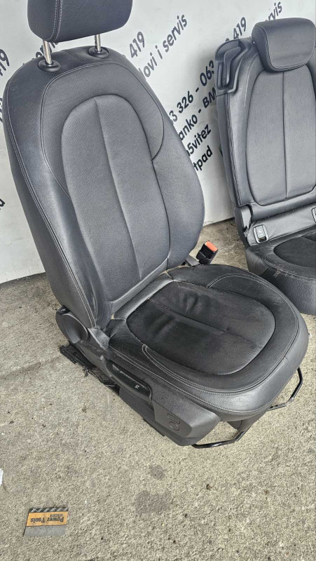 BMW 2 f46 Crna koža 7 sjedišta